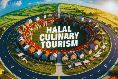 Halal culinary tourism.