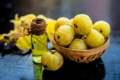 Amla is a natural hair conditioner.