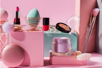 Korean makeup and beauty products.