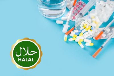 Halal medications and drugs.